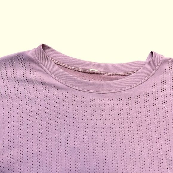 LULULEMON Train to Be Long Sleeve Shirt Pink Size 6 Estimated - Picture 8 of 10